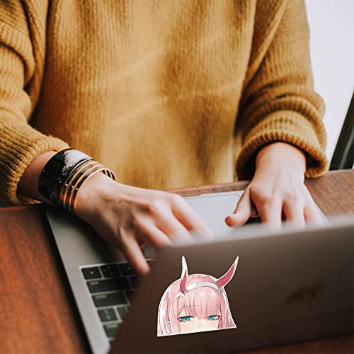 Pcs Zero Two Car Accessories Anime Car Decals Stickers