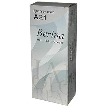 Buy Berina Silver Ash Grey Permanent Hair Color Cream Online At