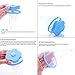 JClover Reusable Washing Machine Floating Lint Mesh Bag Portable Washer Lint Catcher, Hair Filter Net Pouch, Washer Hair Catcher, Washing Machine Lint Trap for Household Tool, 6 Pieces