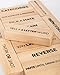 Buzzed Blocks Adult Drinking Game - 54 Blocks with Hilarious Drinking Commands on 40 of Them | Perfect Party Starter | Entertaining Party Game for Adults | Novelty Funny Gift (Natural)