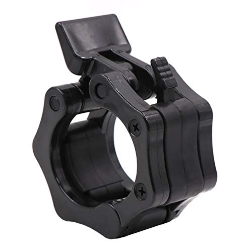 IADUMO Bar Clips Weight Lifting,Olympic Barbell Clamps,2 Inch Weight