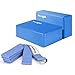 Yes4all Yoga Strap and Yoga Block 2 Pack Set Combo
