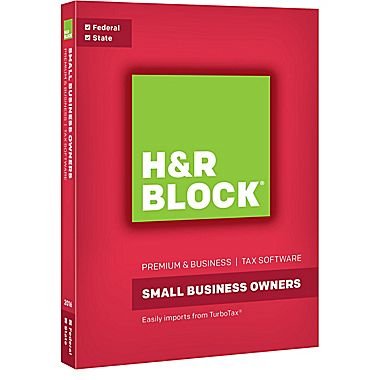 H&R Block Premium & Business Tax Software 2016 Federal + State