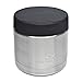 LunchBots Wide Thermal 16 oz. All Stainless Steel Bowl - Insulated Food Container Stays Hot 6 Hours or Cold for 12 Hours - Leak Proof Soup Jar for Portable Convenience - Black