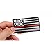 Thin Orange Line American Flag for Search & Rescue - 3.5x2 inch. Embroidered Iron on Patch