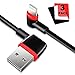 Lightning Cable OTISA 3-Pack 3.5ft 90 Degree Charger Cord For iPhone，USB Cable Charging Cord For iPhone， Cable For iPhone X / 8 Plus / 7 Plus / 6s / 6 plus / 6s plus / 5 / 5s / 5c / iPad /and more