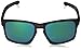 Oakley Men's Sliver OO9262-08 Non-Polarized Square Sunglasses, Matte Olive Ink/Urban Jungle, Jade Iridium, 57 mm