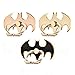 Cool Batman Phone Holder Ring (3 Pack) Aluminium Alloy Cell Phone Light Stand 360° Rotation Finger Grip Universal Smart Phone Holder (Gold/Pink/Black)