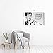 Smile Art Design Audrey Hepburn Breakfast at Tiffany`s Quotes Canvas Print Decorative Art Modern Wall Decor Artwork Bedroom Living Room Wall Art Ready to Hang Made in the USA 8x12