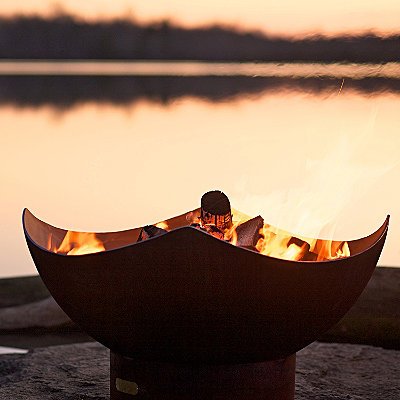 Manta Ray Fire Pit Frontgate Amazon Co Uk Kitchen Home