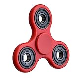 Fidget Spinner, Anti-Anxiety 360  Helps Focusing Hand Spinner Inner Peace  EDC Spinner Toy for Kids & Adults Stress Reducer Relieves ADHD Anxiety and Boredom(Red)