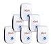 6 Pack Plug in Ultrasonic Pest Repeller, Pest Control Electrical Mosquito Repellent, Non-Toxic Pest Repellent Indoor Outdoor Pest Control Bug Spider Ant Mice Roach Other Insect