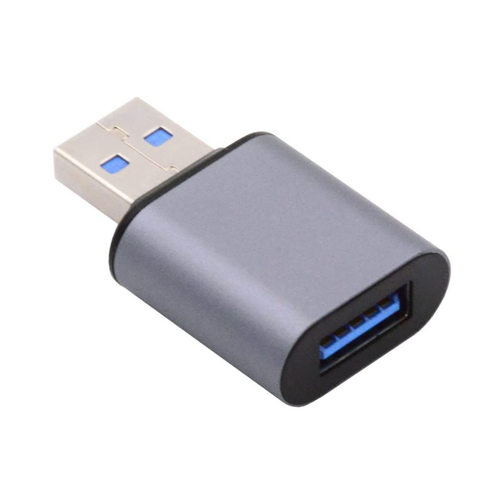 Cablecc 10Gbps USB 3.0/3.1 Type A Female to USB 3.0/3.1 A Male Data Adapter Extension for Laptop Desktop