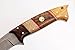 W Trading Custom hand made damascus steel blade gorgeous hunting knife with leather pouch. (2713) skinning knives for men best gift