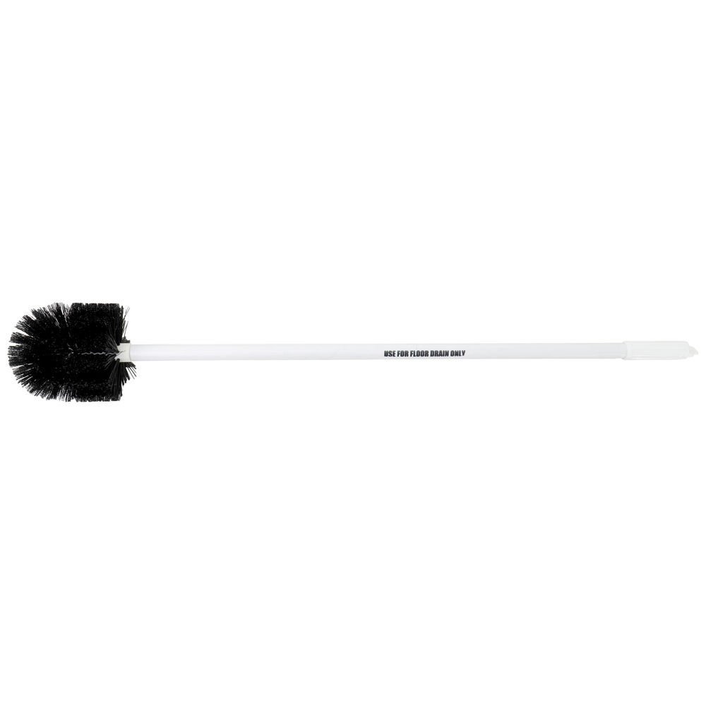 Amazon Com Drain Brush With Black Bristles White Plastic 3 Rigid