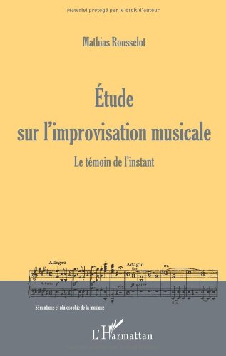 Étude sur l'improvisation musicale