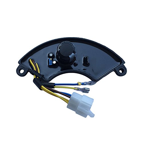 OTOHANS AUTOMOTIVE AVR Voltage Regulator for Honda GX160 Generator 5KW 6KW 6.5KW 7KW 7.5KW 8KW 8.5KW Halfmoon Style