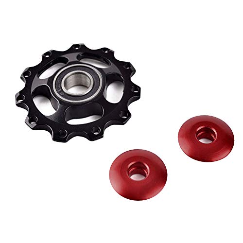 leoie Sports 11T Aluminium Jockey Wheel Bicycle Rear Derailleur Pulley Guide Bearing