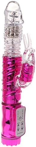 Hijing Multispeed Handheld Massager, Powerful Dual vibromasseurs, Relax Muscles (Hot Pink)