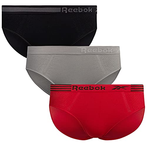 Reebok Women?s Underwear ? Seamless Microfiber Bikini Panties (3 Pack