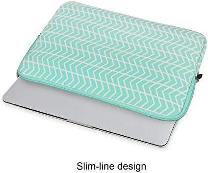 17-17.3 Inch (Black, Green, Grey, Blue, Purple, Chevron, Pink) Laptop Sleeve, Zikee Water Resistant Thickest Protective Slim Laptop Case