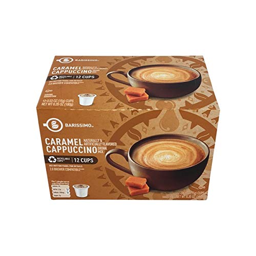 Barissimo Caramel Cappuccino Drink Mix Single Serve Cups