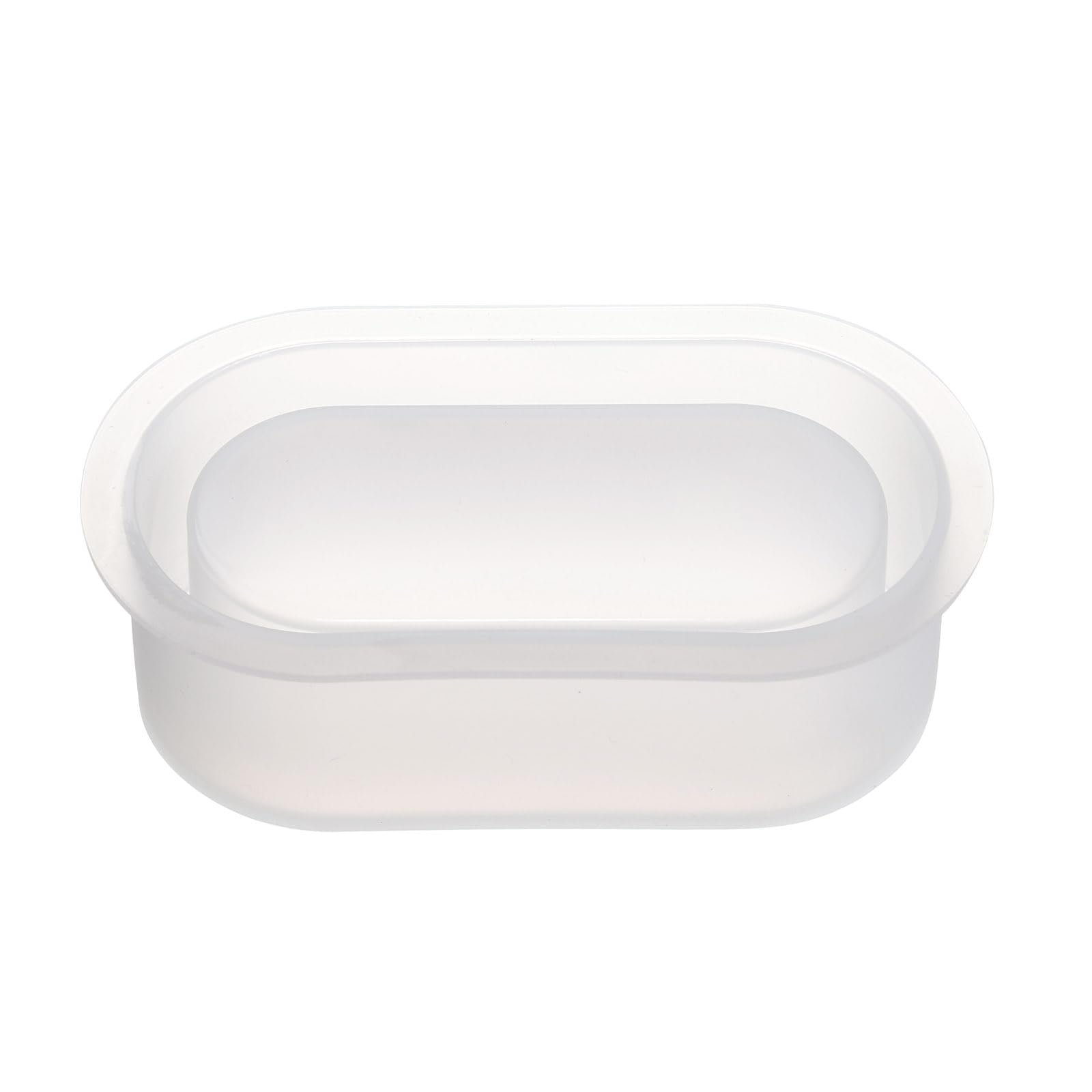 Photo 1 of PATIKIL Silicone Planter Mold, Small Oval Planter Pot Mold DIY Succulent Plant Mold for Home Garden Decor