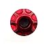 TC-Motor Aluminum Red 28mm Exhaust Muffler For 50cc 70 90cc 110cc 125cc CRF50 XR50 KLX SSR Thumpstar Lifan Chinese Pit Trail Dirt Bike