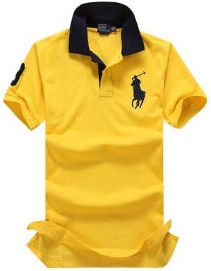 Amazon Co Jp ポロラルフローレン Polo Ralph Lauren ポロシャツ メンズ 夏 コットン Tシャツ S イエロー 並行輸入品 服 ファッション小物