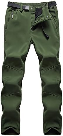 FunnySun Women's Outdoor Water Resistant Windproof Fleece Snow Hiking Pants US1613W Armygreen M