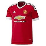adidas Men's Manchester United 15/16 Home Risk Red/Black/White Jersey