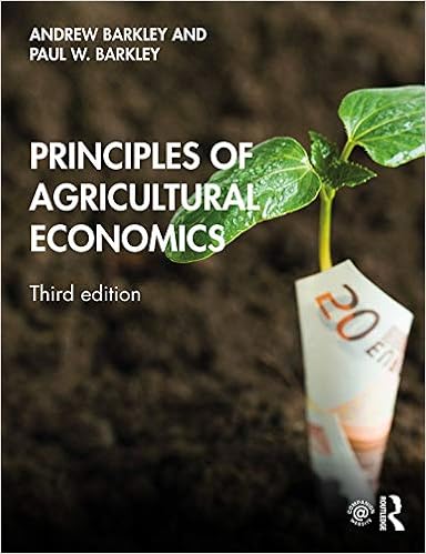 Principles Of Agricultural Economics 9780367248635 Economics Books 
