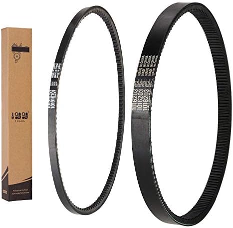 10L0L Drive/Starter Generator Belt Set Fit Club Car DS Precedent Golf Cart OEM Part 1016203 101916701 10L0L Drive/Starter Generator Belt Set Fit Club Car DS Precedent Golf Cart OEM Part 1016203 101916701