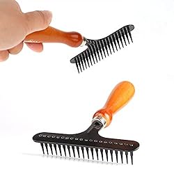 Grooming Tools Ergonomic Undercoat Pets Rake , Dog