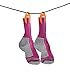 Home-X Sock Clips, Helps Keep Sock Pairs Together in The Wash, 2 Colors (Set of 12)