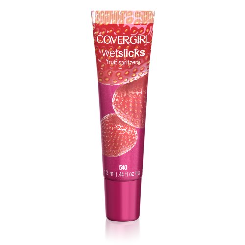 CoverGirl Wetslick Fruit Spritzers, Strawberry Splash 540, 0.44 Ounce Package