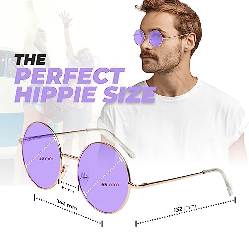 Purple Accessories Sunglasses For Teen Girls Women Tinted Shades