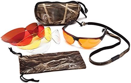 Pyramex Safety Pyramex Ducks Unlimited Boxed Shooting Eyewear Kit With 5 Anti-Fog Lens Options
