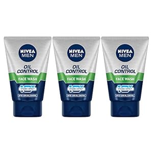 Nivea Oil Control Face Wash, 100ml (Pack of 3)