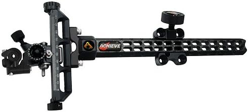 Axcel Archery Sights Achieve Carbon Bar XL Left Hand Compound Sight Extension, Grey, 5 x 2 1/8 x 1.26-Inch