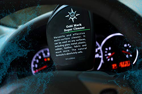 New! Gold Mark Super Cleaner - Multifunctional Upholstery Cleaner for Car&Home - Premium Quality - Safe&Effective - Ready-to-Use All Purpose Cleaner - Launch Offer