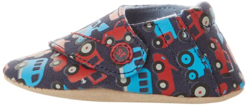 Stride Rite Fast Wheels Crib Shoe (Infant),Navy/Red/Blue,