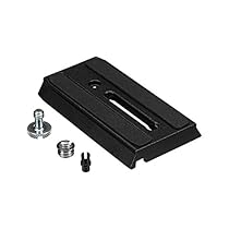 Manfrotto 501PL Rapid Connect Sliding Plate with 1/4'' and 3/8'' Camera Fixing Screws