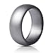 ThunderFit Silicone Wedding Rings for Men, Rubber Engagement Bands 8.7mm Wide 2.5mm Thick - 1/2/3/4/5/6/7/12/16 Variety Multipack (Pack X - Size 8.5-9 (18.9mm))