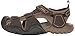 Crocs Swiftwater Leather Fisherman Espresso/Walnut 11 M