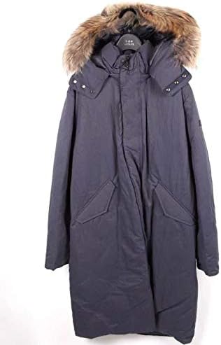 Amazon タトラス Sepik ナイロン ロングダウン コート ポーランドラクーンファー フード取り外し可能 インナーリブ袖 Mtka44 ネイビー メンズ コート ジャケット 通販