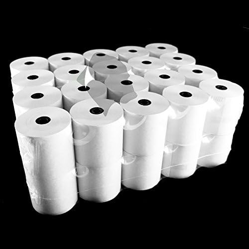 Wet Strength Tagging Dry Cleaners Paper Rolls 3" X 109ft 10 Rolls (White)
