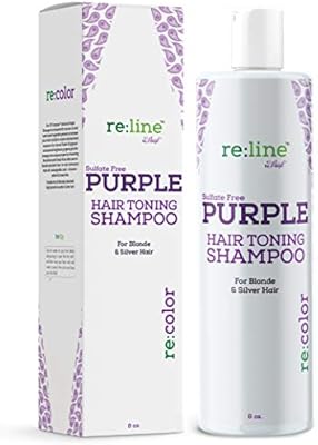 Purple Shampoo For Blonde Hair Toner For Blond Silver Hair Gray