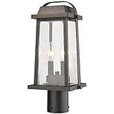 Z-Lite 574PHMR-ORB 2 Light Outdoor Post Mount Fixture, Oil Rubbed Bronze