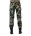MAGCOMSEN Army Combat Uniform Hunting Fishing Tactical SWAT Pants Camo Uniform, Woodland, Large